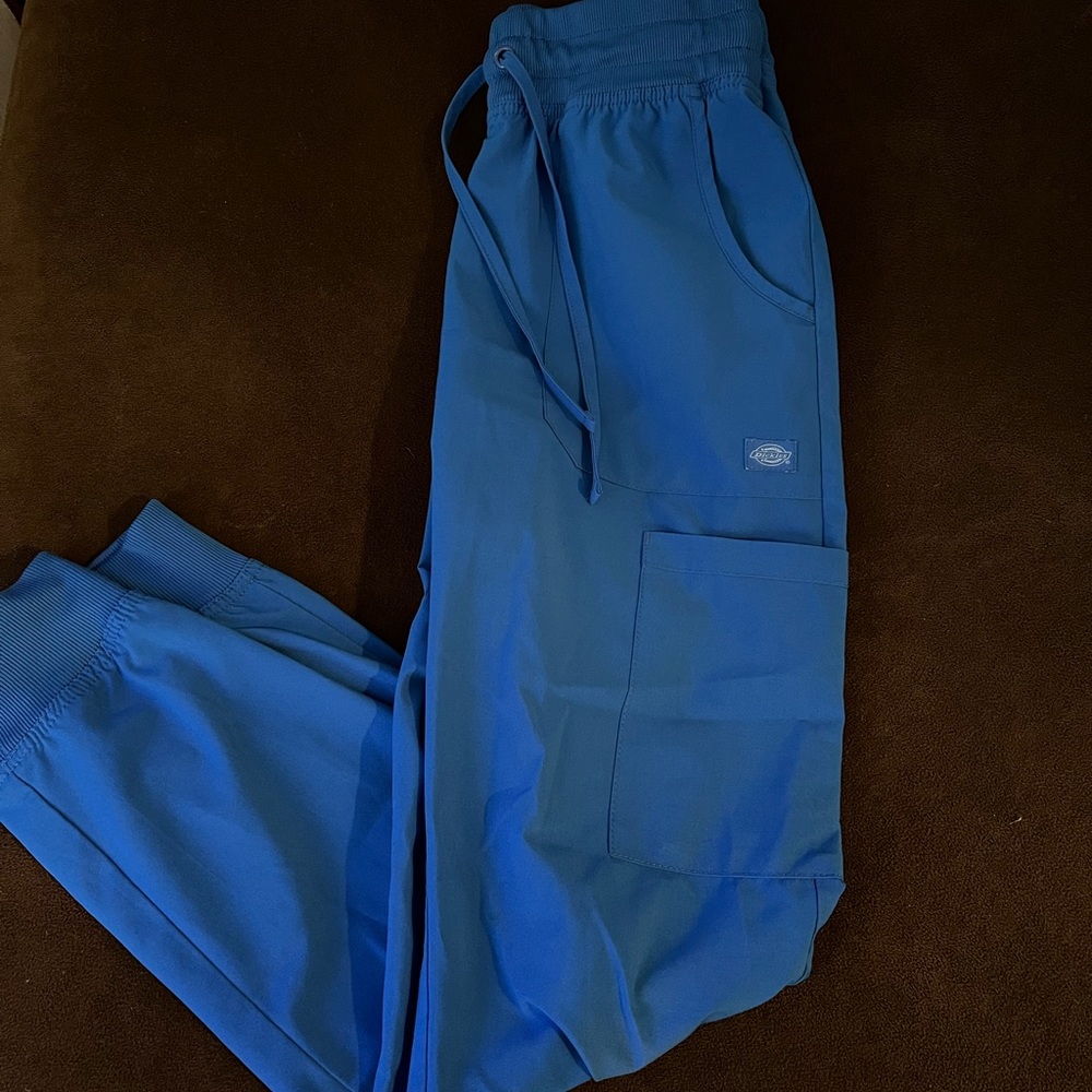One pair of dickies scrub pants in size S
